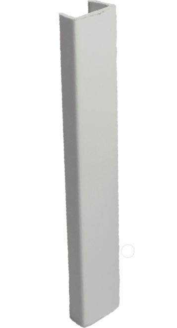 Торцевая заглушка, H=150мм, Белый глянец в Перми