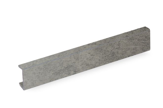 Торцевая заглушка, H=150мм, Камень темный арт.19 в Перми